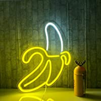 Banana Neon Signs LED Neon Lights Art Wall Luces decorativas Luces de neón para dormitorio Pared Niños Dormitorio Fiesta…